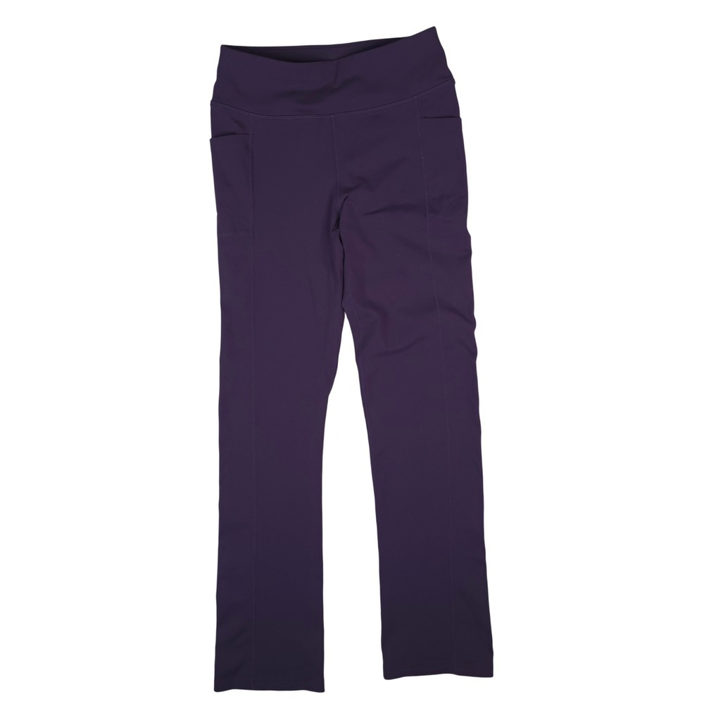 Skechers GOwalk Pants Women M Purple‎ High Waisted Pockets Activewear Leggings